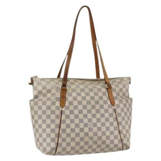 Louis Vuitton Pre-owned Tote Bags, female, White, Size: ONE SIZE Pre-owned Vintage Tote Bag