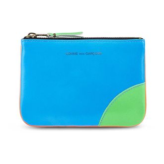 Comme Des Gar&ccedil;ons Accessoires, unisex, Veelkleurig, ONE Size, Leer, Super Fluo Zip Pouch