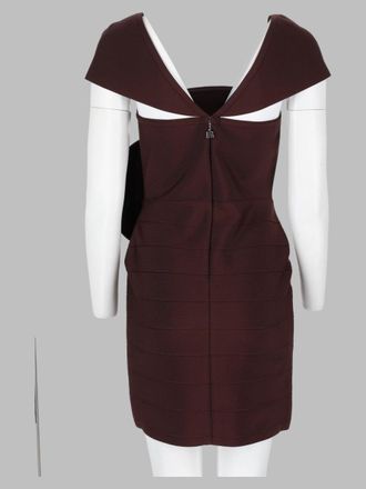 Rotate Floral-Application Mini Dress - Brown