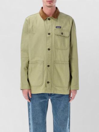 Patagonia point reyes jacket long sleeves pockets collar