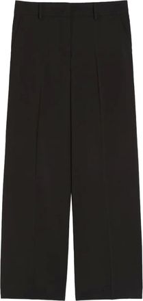 Max Mara Pantaloni a palazzo Visivo - Nero