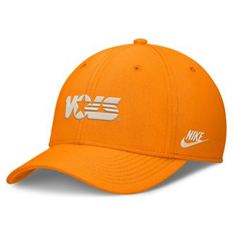 Nike Tennessee Legacy Rise Vintage Nike Mens Dri-FIT College Hat in Orange | NC0387FTNV-SUH