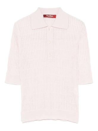Max Mara Mstgallo polo top - Pink
