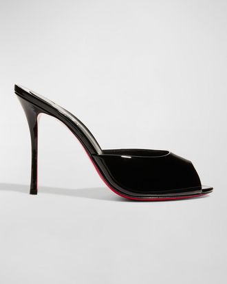 Christian Louboutin 100mm Me Dolly Patent Sandals