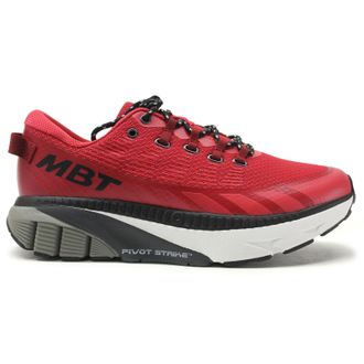 Mbt MTR-1500 Textile Synthetic Womens Low Top Trainers - Red - Size:UK 4