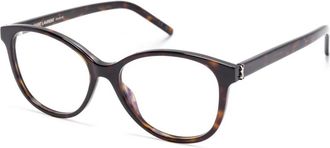Saint Laurent SL M112 005 Optical Frame - Dames - Brillen - Bruin - 54 MM - Accessoires