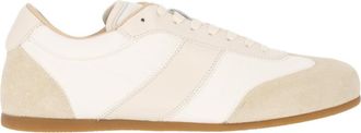 Christophe Lemaire White Soft Runner Fabric Sneakers
