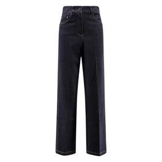Max Mara Straight Jeans - female - Max Mara - Straight Fit Jeans - Blue - S - Jeans