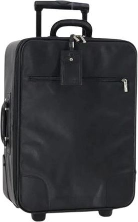 Loewe Pre-owned Suitcase Weekendtas - Dames - Vintage Weekendtas - Zwart - ONE Size - Leer - Vintage