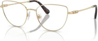 Swarovski Sk 1007 Cat-eye montuur - unisex - Brillen - Geel - 53 MM - Accessoires