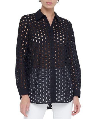 L'agence LAgence Lindy Eyelet Blouse
