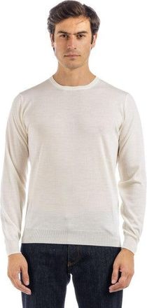 FILIPPO DE LAURENTIIS Long-Sleeve Crew Neck Sweater In Fine Merino Wool