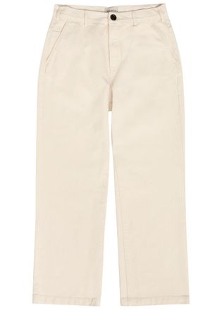Oliver Spencer Utility Straight-leg Cotton Trousers - Ecru - XL
