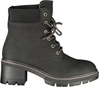 Lumberjack Black Polyester Ankle Womens Boots