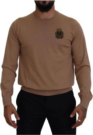 Dolce & Gabbana Uomo, Maglie, Beige, M, new