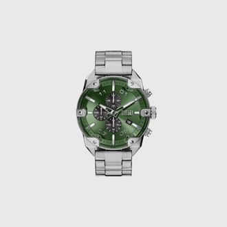 Diesel Spiked stainless steel watch - Timeframes - Man - Silver