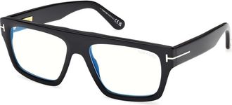 Tom Ford Ft6084-B Optical Frame - male - Tom Ford - Glasses - Black - 56 MM - Accessories