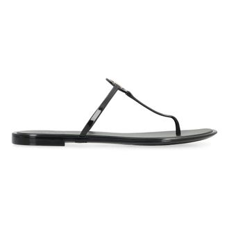 Tory Burch Tory Burch, Flip Flops, female, Black, Size: 10 US Mini Miller Jelly Sandal
