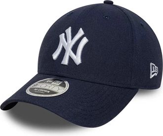 New Era Unisex Baseball Cap 9forty M-Crown Linen Blue Polyester Hat