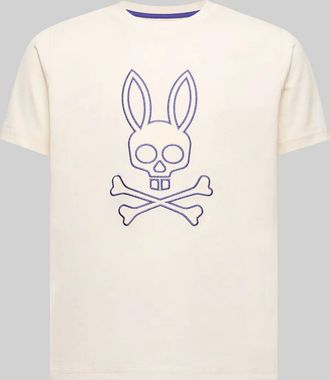 Psycho Bunny Kids Ashton Graphic Tee 250 PRISTINE / M/10-12