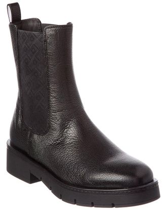 Ferragamo Mojave Leather Chelsea Boot