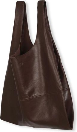 Cortana Tassen, Dames, Rood, ONE Size, Leer, XL Shopper Bag