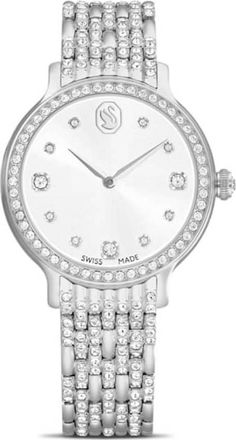 Swarovski Imber Quartz Crystal Silver Dial Ladies Watch 5693634
