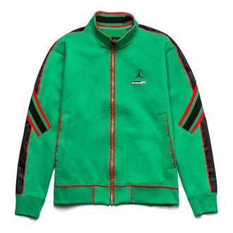 Nike Jordan Air Jordan x why not? x FACETASM mid-length Jacket US Edition Green Black DC4638-372