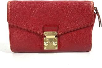 Louis Vuitton Pre-owned Fabric wallets - Dames - Vintage Clutch - Rood - ONE Size - Vintage