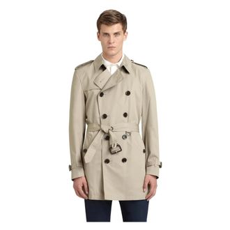 Burberry Britton Trenchcoat - Heren - Trenchcoats - Beige - 2XL - Katoen - Jassen