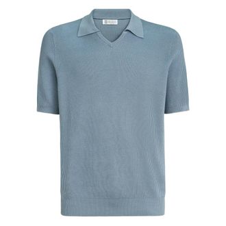 Brunello Cucinelli V-neck Short-sleeve T-shirt
