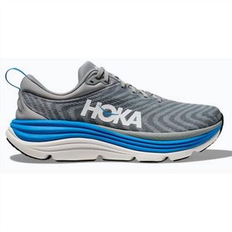 Hoka One One Mens Gaviota 5 Shoe In Limestone/diva Blue