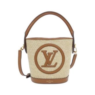 Louis Vuitton Pre-owned Raffia Bucket Bag - unisex - Louis Vuitton Vintage - Vintage Bucket Bags - Beige - ONE SIZE - Pre-owned