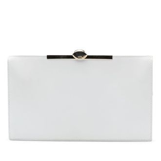 Dior Pre-owned Dior Leather Clasp Clutch Ladies 11-MA-0143