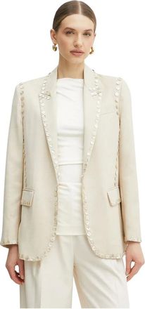 Forte_Forte Mujer, Chaquetas, Beige, Talla: M