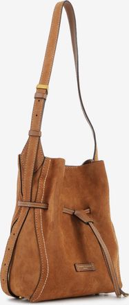 Gianni Chiarini Borsa Sienna in suede caramel