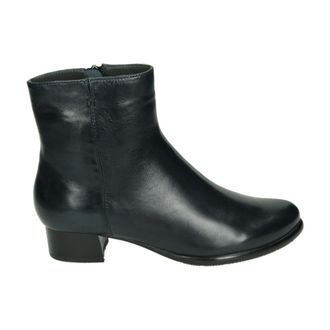 Marip&eacute; Schoenen, Dames, Blauw, 37 1/2 EU, Leer, G155 Enkellaarsjes
