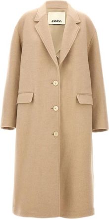 Isabel Marant Trench Coats - Dames - Mantel - Beige - 2XS - Jassen