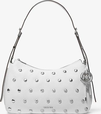 Michael Kors Nolita Medium Studded Leather Shoulder Bag