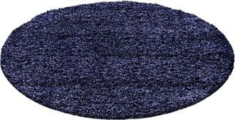 Nazar Rugs Alfombra de interior de pelo largo Azul marino-200x200