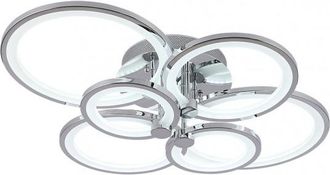 Fabrilamp Fabrilamp - Plafon Sydney 134w 3000-4000-6500k Cromo 17x74x57 Cm 18090lm Regulable,memoria Y Cremoto Marca