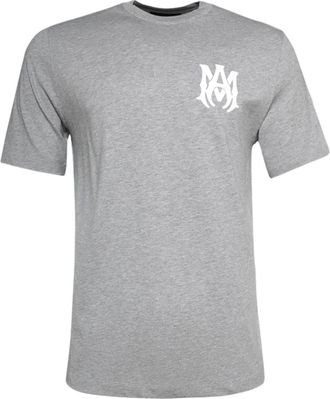 Amiri logo-print cotton T-shirt - men - Cotton - S - Grey