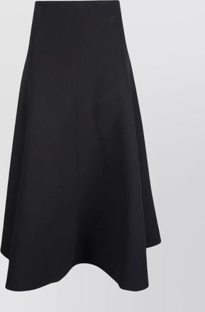 Jacquemus triangle midi skirt flared hem