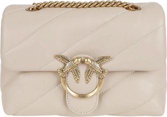 Pinko Mujer, Bolsos, Beige, Talla: ONE Size