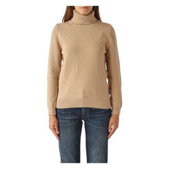 Barbour Truien & Vesten, Dames, Bruin, S, Katoen, Pendle Roll Neck Sweater
