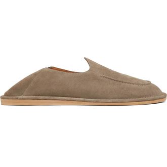 Naked Wolfe Reef Leather Slip-On in Taupe at Nordstrom, Size 10