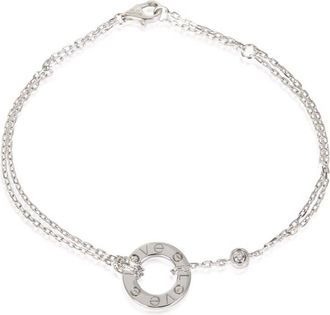 Cartier Pre-Owned Cartier White Gold Diamond Love Bracelet