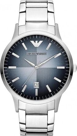 Emporio Armani Renato Horloge - Heren - Horloges - Grijs - ONE Size - Accessoires