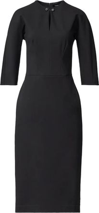 Fabiana Filippi Abito midi con bottoni - Blu