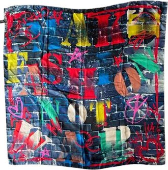 Chanel Pre-owned Scarves, female, Multicolor, Size: ONE SIZE Pre-owned Square Scarf